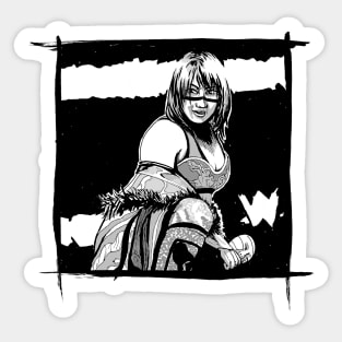 Asuka Grayscale Style Sticker